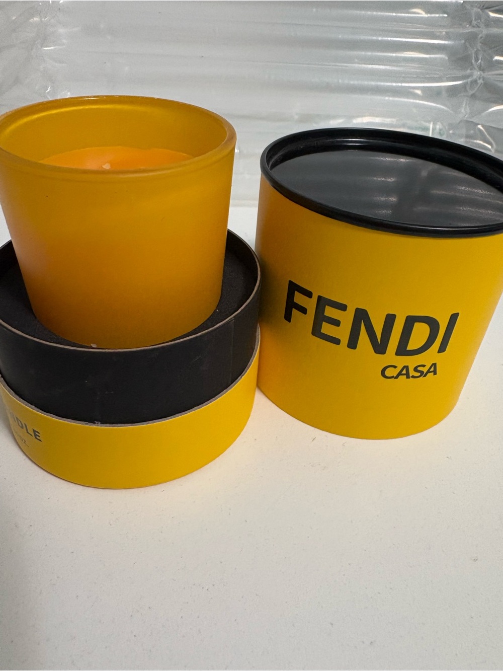 Fendi Lime flavor candle